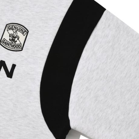 SAINT PAIN/Saint Club Varsity Hoodie "GRAY"