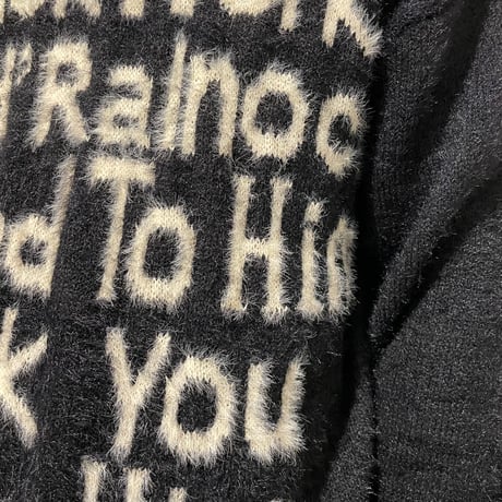 Mismatch NYC/ Shaggy Knit