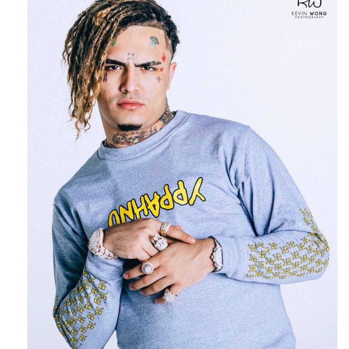 Lil Pump official merch/Unhappy Smile LongSleev...