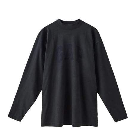 YEEZY GAP by BALENCIAGA /  DOVE LONGSLEEVE TEE "WASH BLACK"