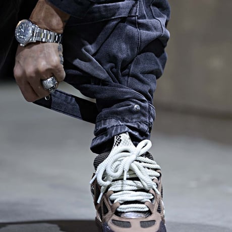 By The R/ Pocket Wide Cargo Denim