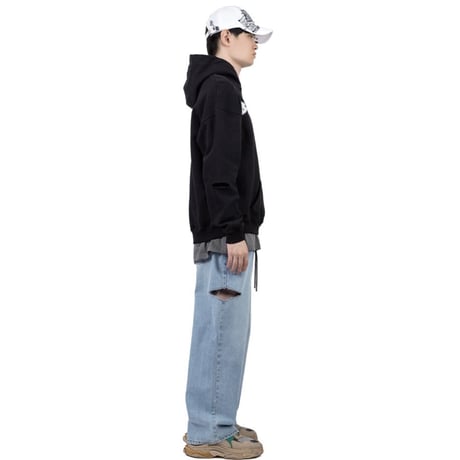 BLACK BLOND/BB Bleached Hoodie