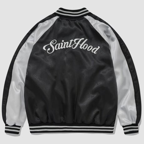 SAINT PAIN/Satin Souvenir Jacket