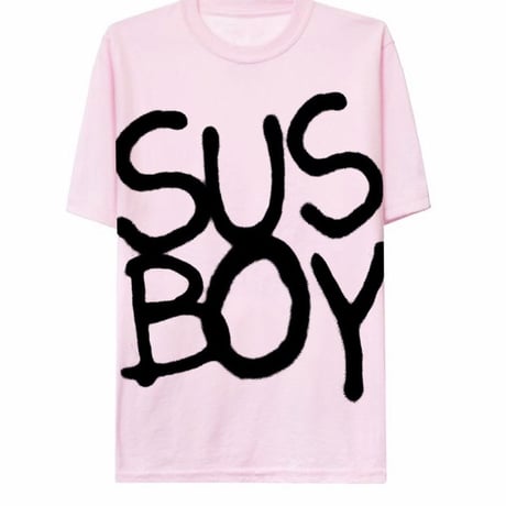SUS BOY/LOGO Anarchy Tshirts  PINK
