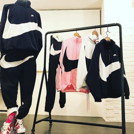 NIKE/US規格 BIG SWOOSH ANORAK JACKET