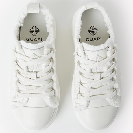 GUAPI / ghost white void Platform Sneaker