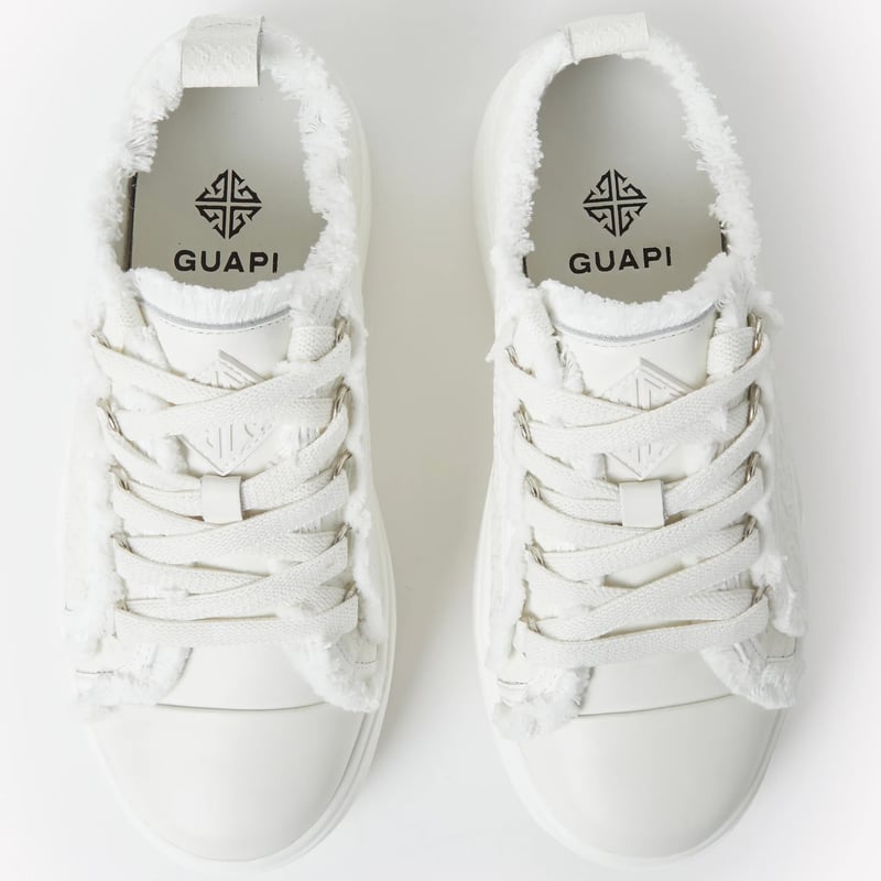 GUAPI / ghost white void Platform Sneaker | BIN