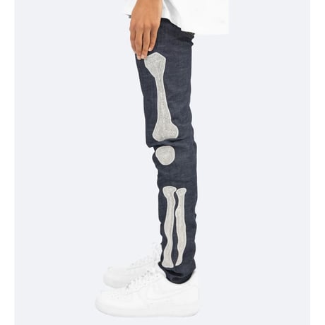 MNML/Skeleton Denim