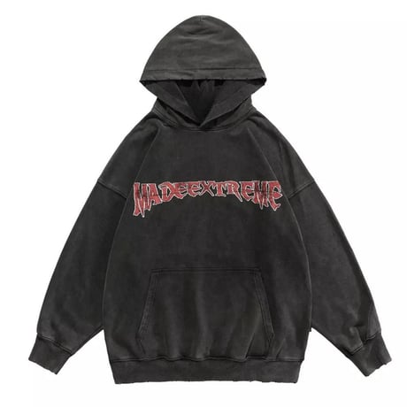 Mismatch NYC/ Christ hoodie "Washed Black"