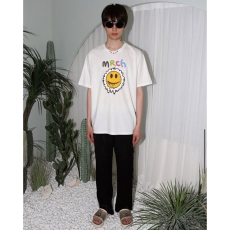 MISTER CHILD/BIG SMILE LOGO Tshirts "WHITE"