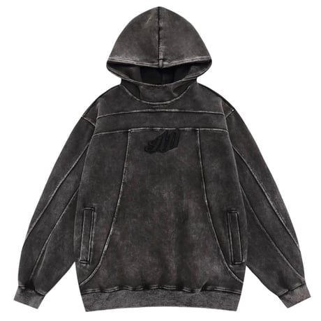 Mismatch NYC/Piping washed Hoodie