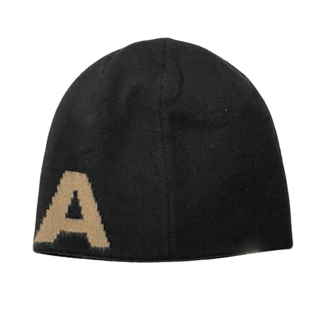oMA /Skull Logo Mohair Beanie (Black)