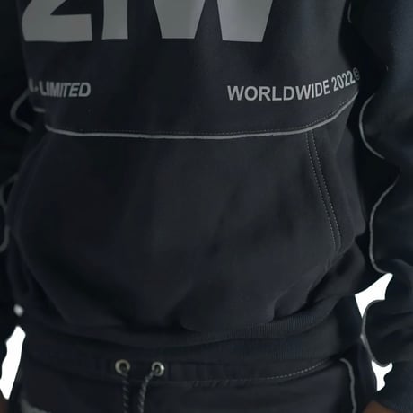 2TW®︎ /  Hoodie + Pants (SET UP)  BLACK