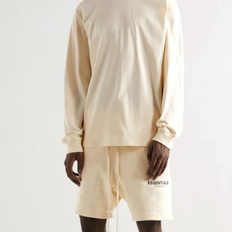 ESSENTIALS  fear of god /Long Sleeve Tshirt  "Cream"
