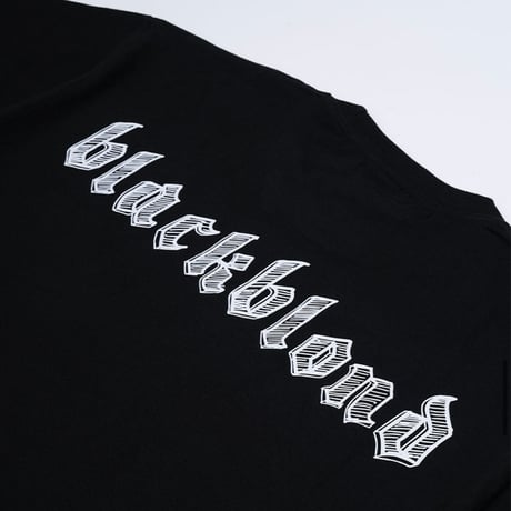 BLACK BLOND/Sketch Logo Tee BLACK
