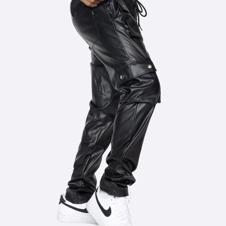 EPTM/LETHER Cargo pants