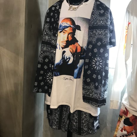 Tupac/Oversize Tshirts white