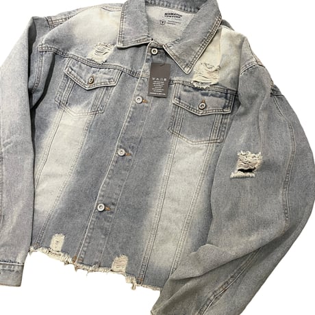 Mismatch nyc/Damaged Denim Jacket ＋ Pants (SET UP)