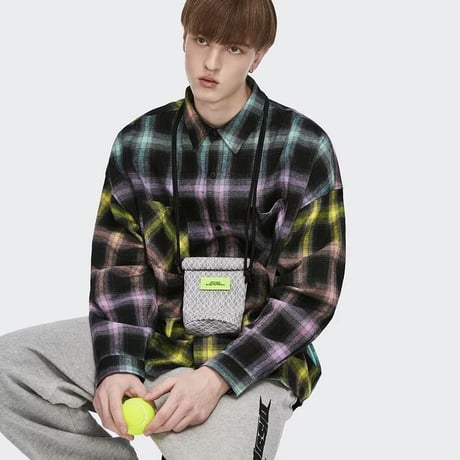 WOSS.official/ MIX color Check Flannel Shirts