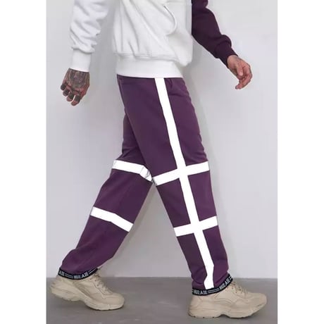 WOSS.official/PURPLE reflector pants