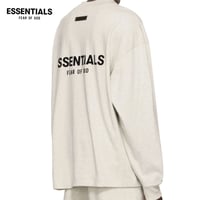 ESSENTIALS  fear of god /Long Sleeve Tshirt  "Light oatmeal "