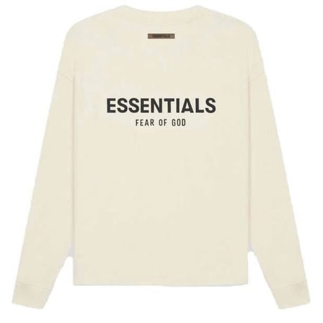 ESSENTIALS  fear of god /Long Sleeve Tshirt  "Cream"