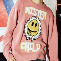 MISTERCHILD /WOOL Logo Knit  "PINK"