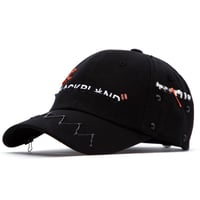 BLACK BLOND/Smile halloween CUSTOM CAP