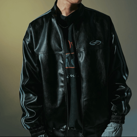 SAINT PAIN/LEATHER Racing Jacket