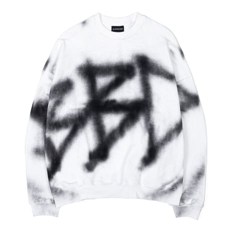 BLACK BLOND/BBD Sprayed Custom crewneck Sweatshirt