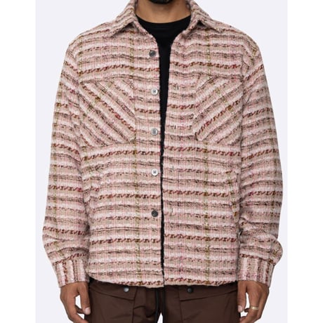 EPTM/Tweed Heavy Flannel shirt "PINK"