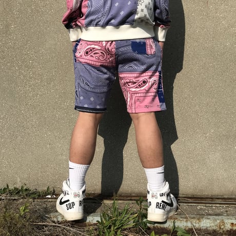 GRMY/BANDANA ALL OVER print SHORTS
