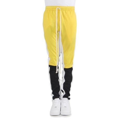 EPTM/トラックパンツ　バイカラー　Yellow×Black