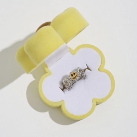MISTER CHILD/SMILE  RING (DIAMOND,18K,925 SILVER)