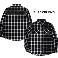 BLACK BLOND/Tweed Long  Jacket BLACK