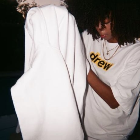 Drew House/DREW LOGO TshirtsWHITE