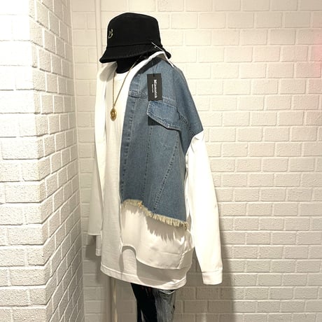 Mismatch NYC/Rework denim shirts