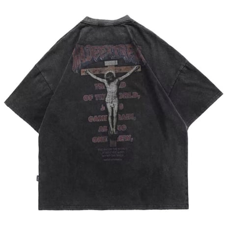 Mismatch NYC/Washed cross Tee