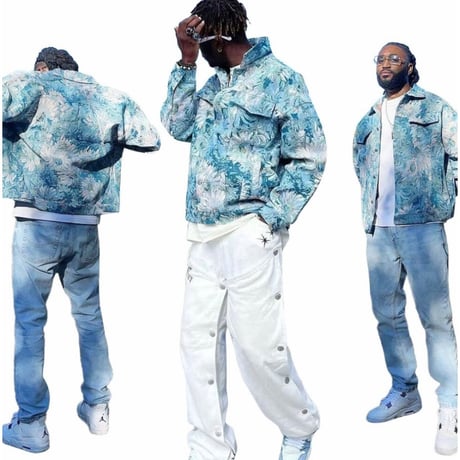 WOSS.official/ Vintage Flower jacket