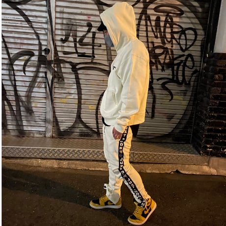 ALL CITY by Just Don / Logo Hoodie  CREAM