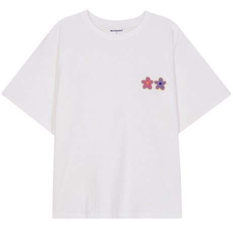 MISTERCHILD / Double Flower Tshirts "WHITE"