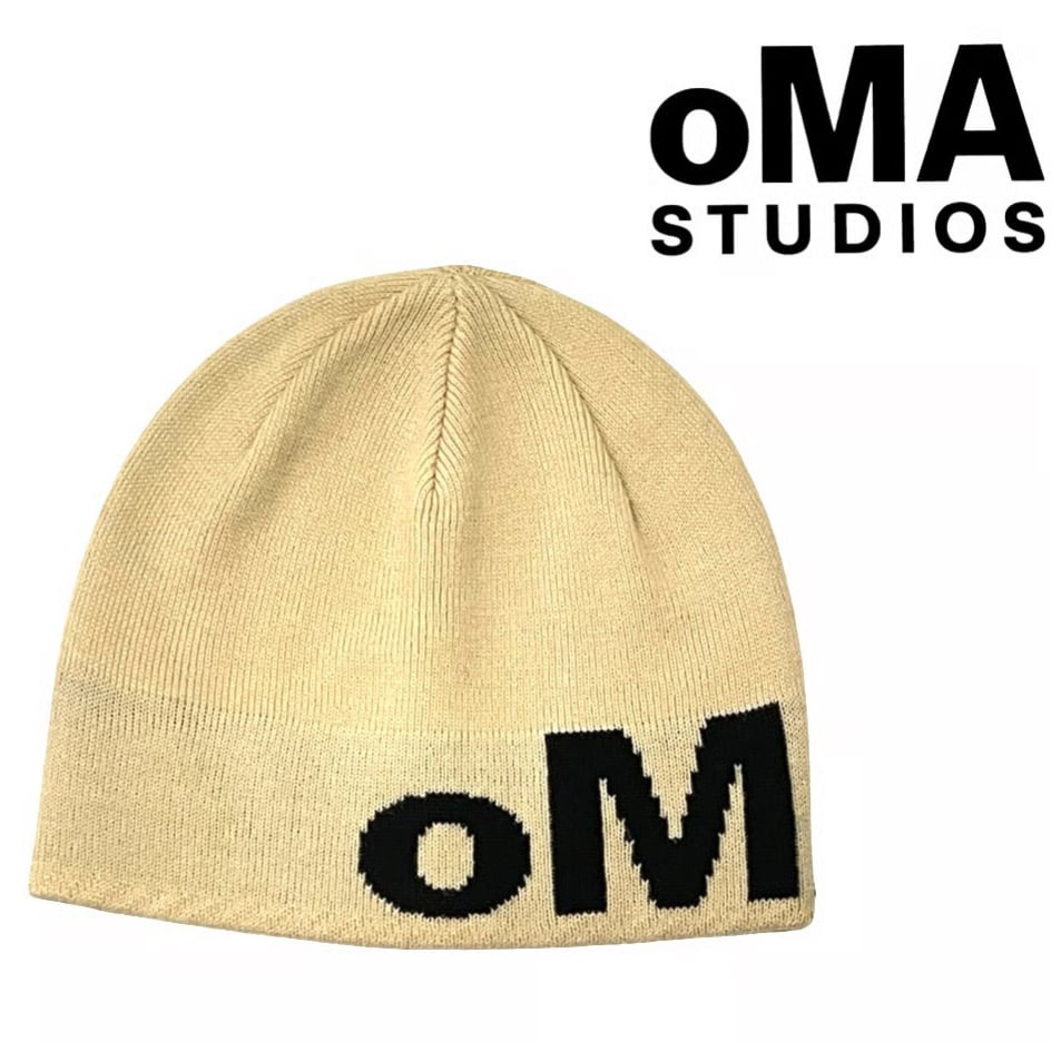 oMA /Skull Logo Beanie (Cream) | BINGOSTAR ・ ビン