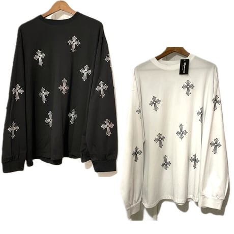 Mismatch NYC/Cross stone Long sleeve Tee
