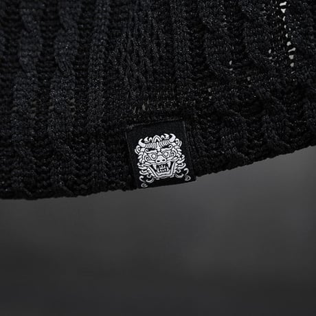 By The R/ Summer Knit Vneck SET UP "BLACK"