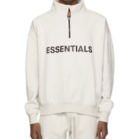 FOG Essentials/HALF ZIP pullover "OFF WHITE"