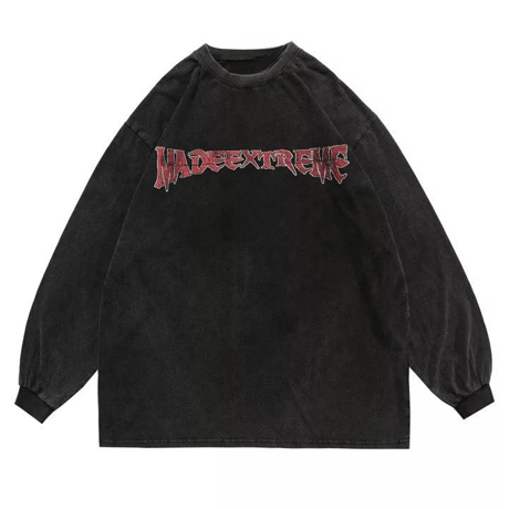 Mismatch NYC/Washed cross Longsleeve Tee