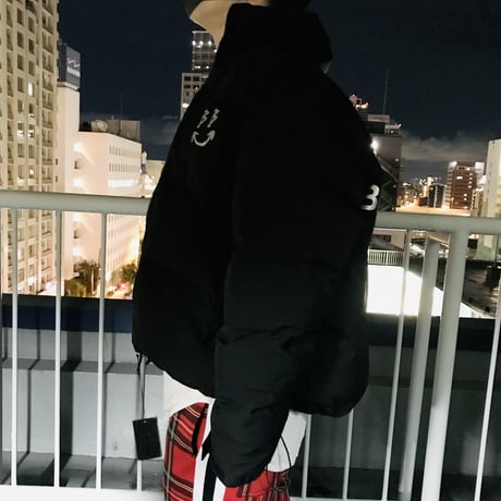 BLACK BLOND/BB SMILE Down Jacket BLACK
