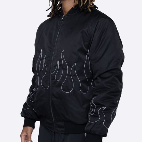 EPTM/FLAME STITCH BOMBER JACKET
