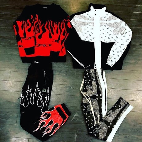 EPTM/トラックパンツ　BANDANA