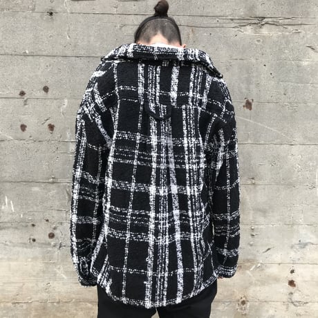 URKOOL/Tweed shirts Jacket